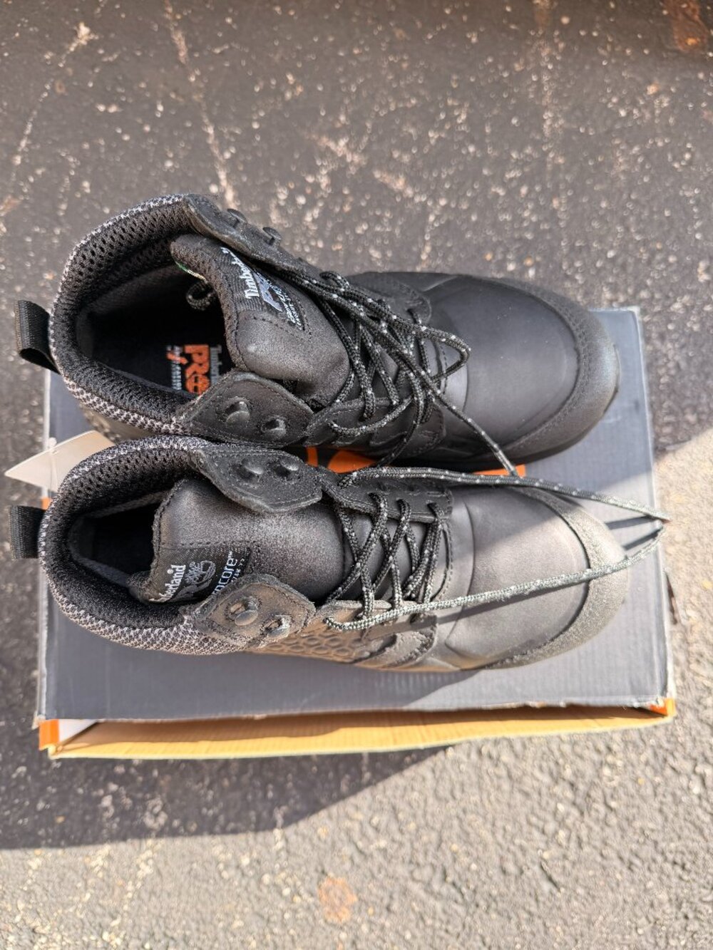 Timberland PRO Reaxion NT WP Safety Toe Work Boots Women Size 8